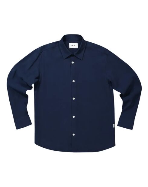 Freddy 5971 marineblaues Langarmhemd
