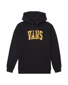 Felpa Varsity nera in cotone