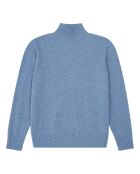 Maglione a collo alto Clark 6624 in lana blu