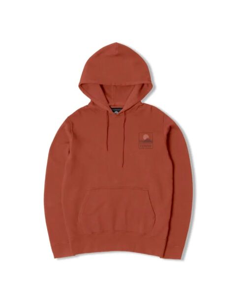Felpa Sunset brick in cotone