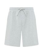 Heather Grey Shorts aus Bio-Fleece-Baumwolle