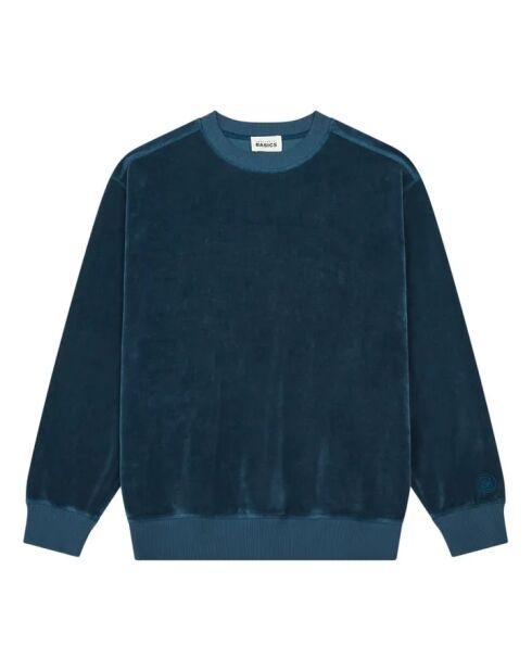 Sudadera Ocean de algodón orgánico con cuello redondo