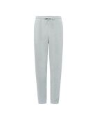Jogger en coton bio gris chiné