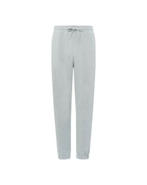 Jogger en coton bio gris chiné