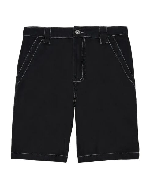 Short en coton Foreman noir