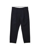 Bill 1630 marineblaue Wollhose