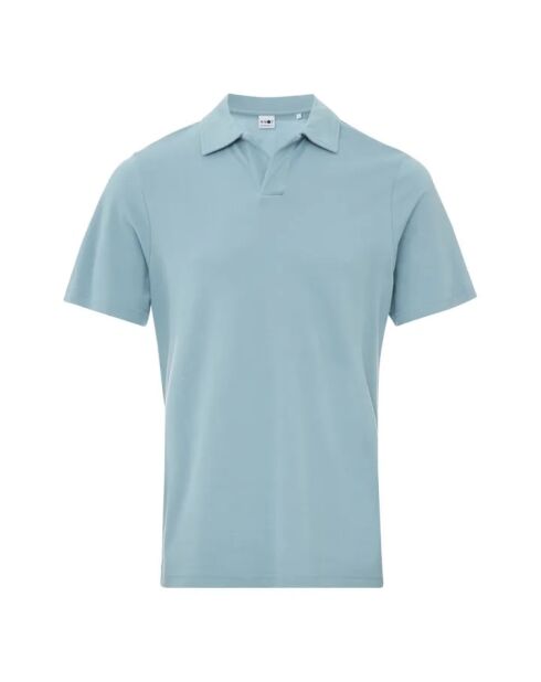 Polo en coton bio manche courte Ross 3463 bleu clair