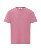 Camiseta rosa vieja de algodón orgánico