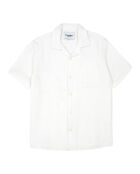 Chemisette en coton Acid Plaid écrue
