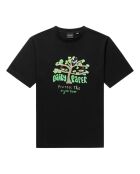 T-shirt nera Pardali in cotone