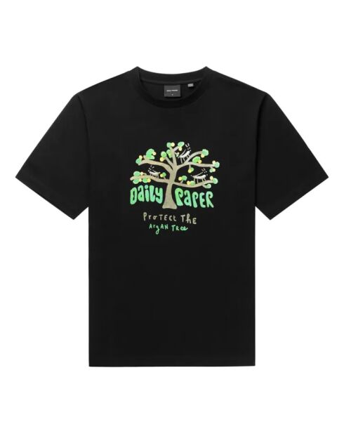 T-shirt nera Pardali in cotone