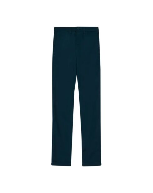Marineblaue Chinohose Sid