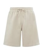 Pantaloncini in cotone felpato organico