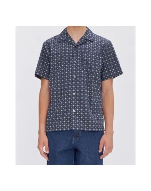 Chemisette en coton Lloyd bleu marine