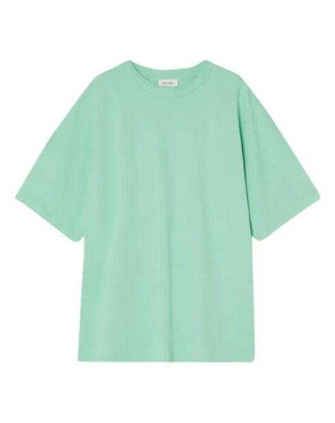 Fizvalley mintgroen katoenen t-shirt