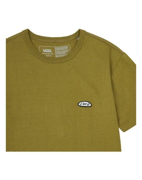 Camiseta verde caqui Off the Wall
