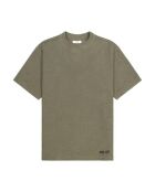 Nat 3520 khakigrünes Pima-Baumwoll-T-Shirt