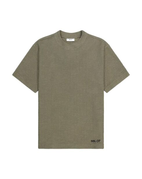 Nat 3520 khakigrünes Pima-Baumwoll-T-Shirt