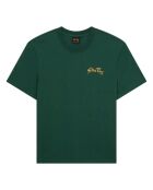T-shirt verde Stan in cotone