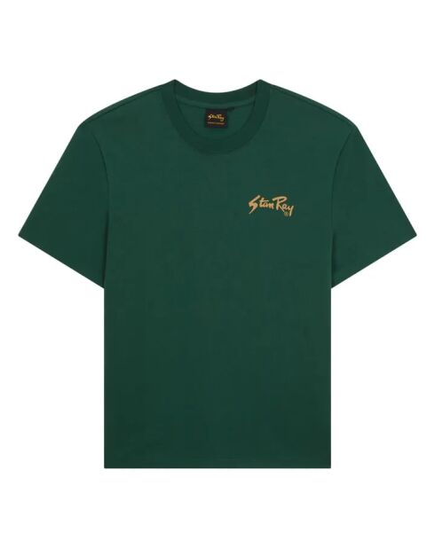 T-shirt verde Stan in cotone