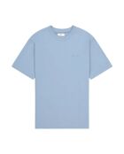 T-shirt blu Nat Logo