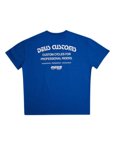 T-shirt Pro in cotone blu
