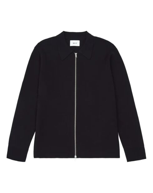 Cardigan Harald 6530 blu con zip
