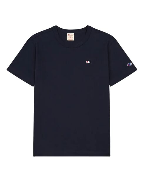 T-shirt Athletic in cotone blu