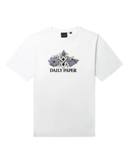 T-shirt bianca Ratib in cotone
