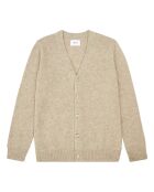 Cardigan Nathan 6212 in lana greige