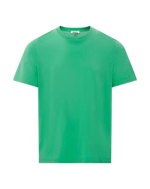 Camiseta verde de algodón orgánico