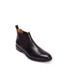 Chelsea-Stiefel aus dunkelbraunem Leder