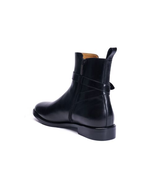 Stivali Jodhpur in pelle nera