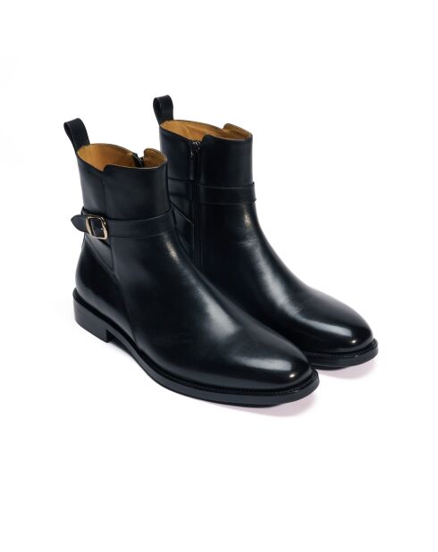 Stivali Jodhpur in pelle nera