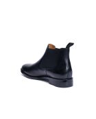 Stivali Chelsea neri in pelle