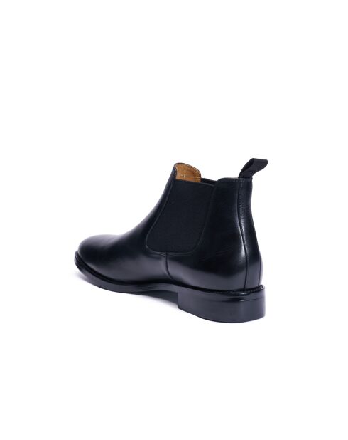Stivali Chelsea neri in pelle