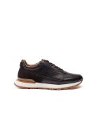 Sneakers in pelle marrone scuro