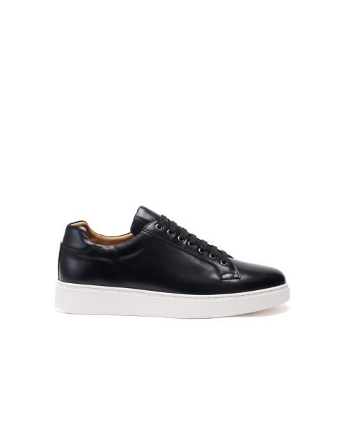 Zapatillas clásicas de piel negras