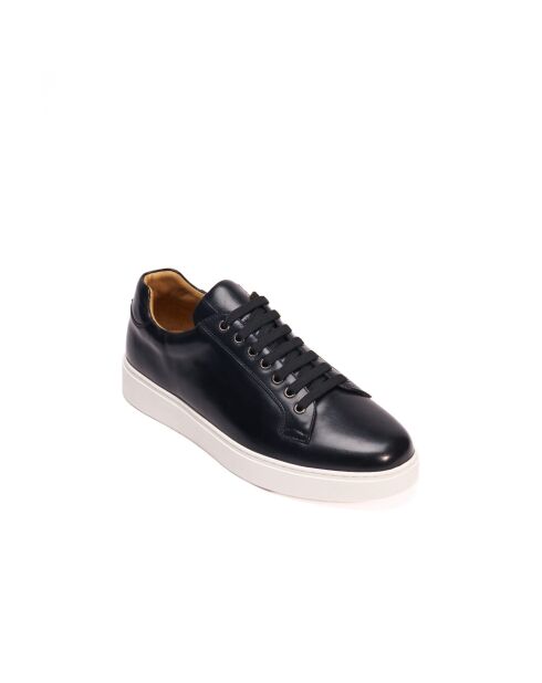 Zapatillas clásicas de piel negras