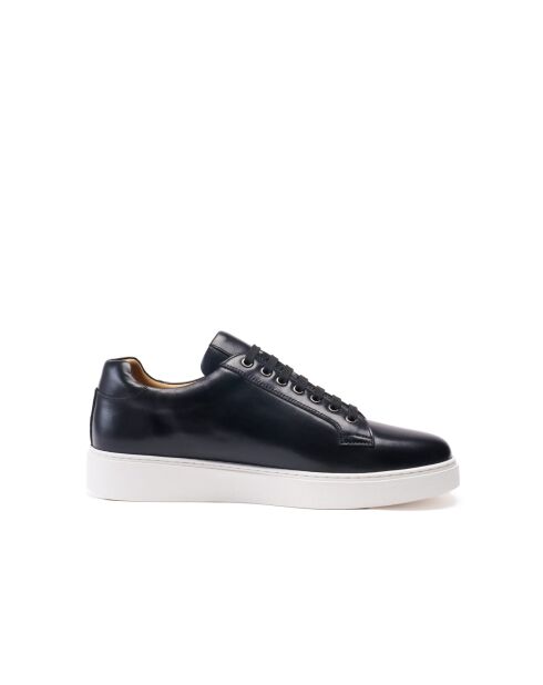 Zapatillas clásicas de piel negras