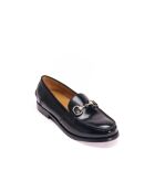 Zwarte leren mocassins