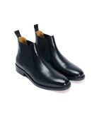 Bottines Chelsea en cuir noires