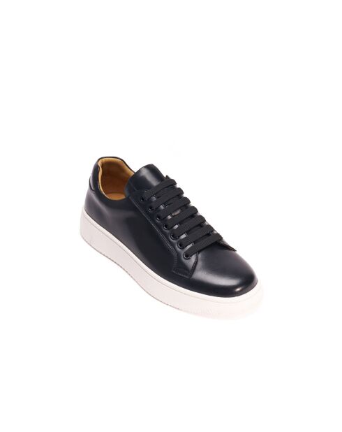 Baskets classiques en cuir noires