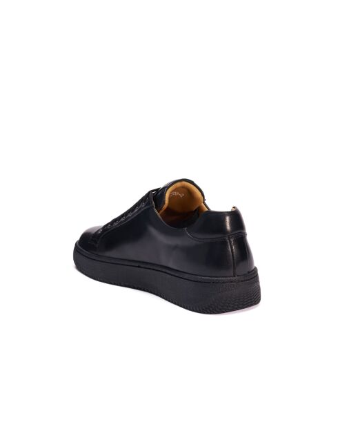 Baskets classiques en cuir noires