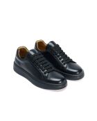 Baskets classiques en cuir noires