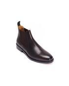 Bottines Chelsea en cuir brun foncé