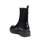 Bottines Chelsea en cuir noires