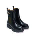 Bottines Chelsea en cuir noires