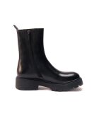 Bottines Chelsea en cuir noires