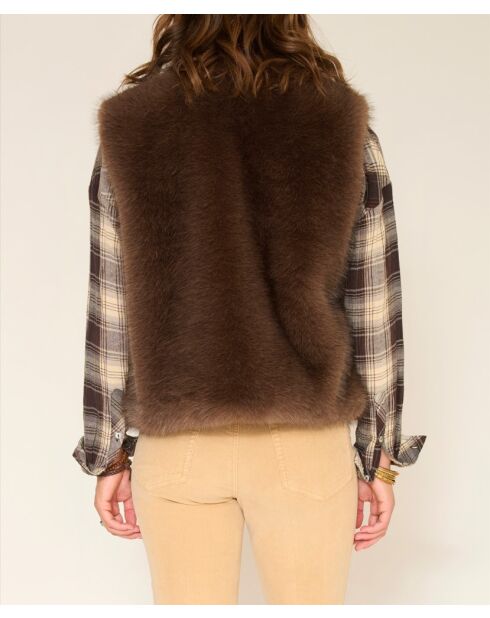 Gilet Galou marron